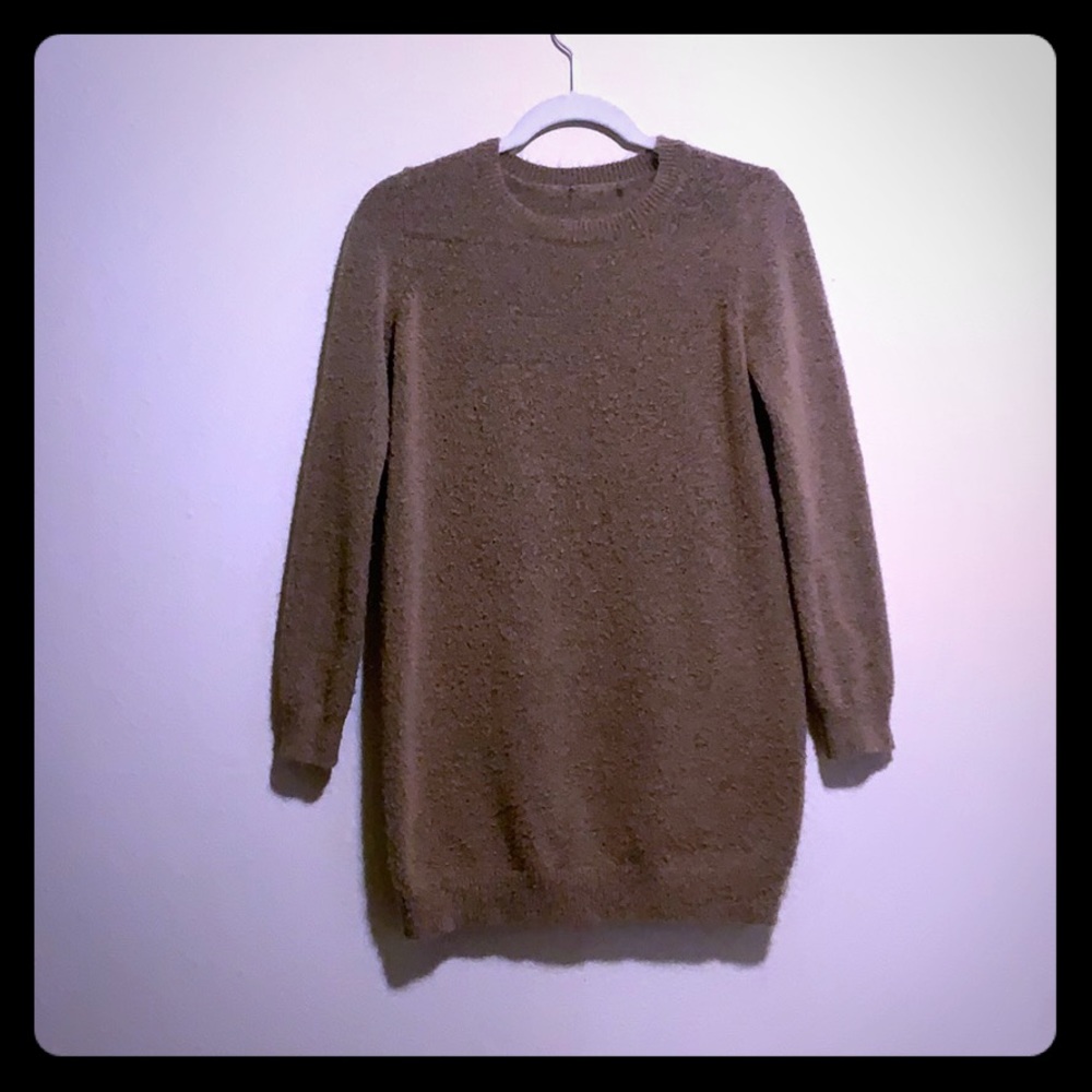 Long teddy bear sweater